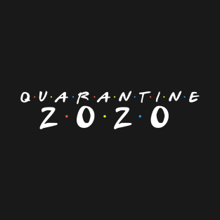 Quarantine 2020 Funny 90's TV Logo T-Shirt