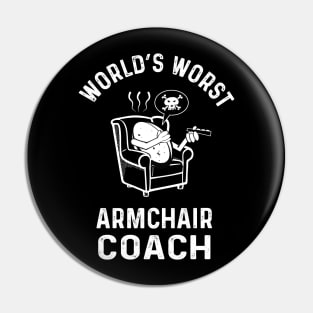 Worst Rugby Armchair Coach 2 Pin