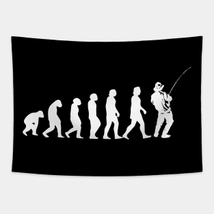 Fishing evolution Tapestry