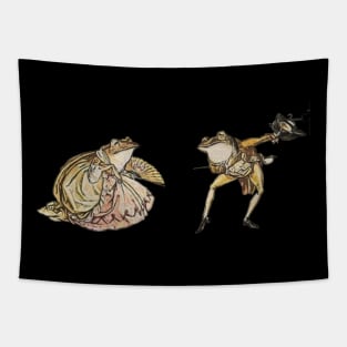 fancy frogs Tapestry