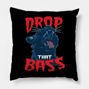 Basshead say Drop That Bass ( DnB Massive ) Pillow