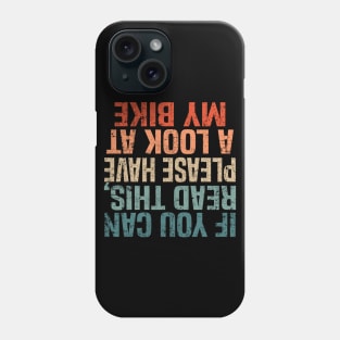 Funny Downhill Mountain Biking Gift Quote MTB Phone Case