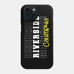 Riverside city California Riverside CA Phone Case