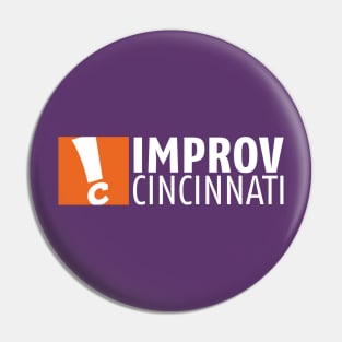 Improv Cincinnati logo Pin