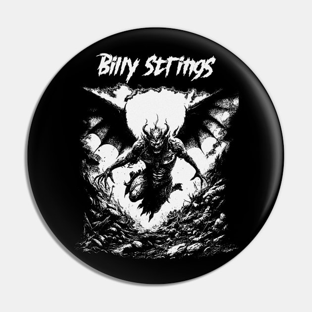 Mysterious Abyss Billy Strings Pin by Mutearah