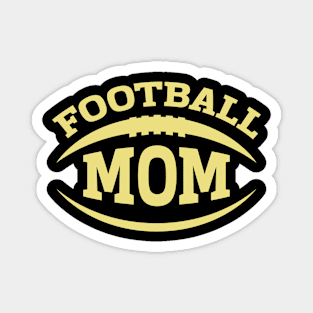 Football Mom (Gold) Magnet