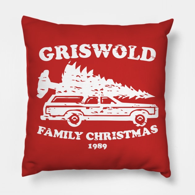 Griswold Family Christmas Pillow by N8I