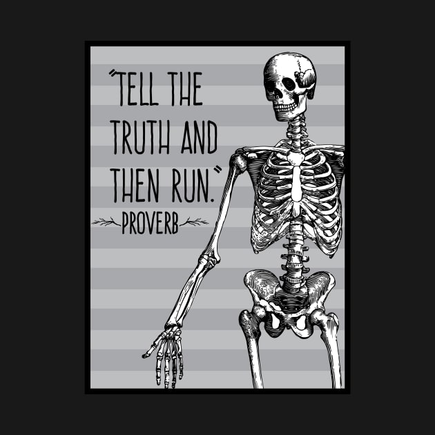 Mr. Skeleton | Words of Wisdom by boutiquedhorreur