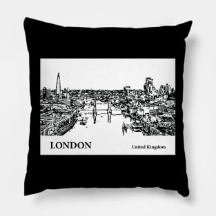 London - United Kingdom Pillow