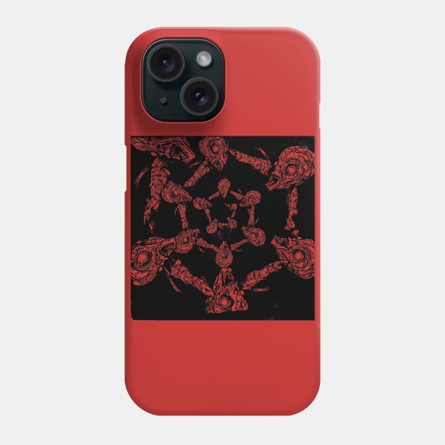 Demon vs. Everybody Phone Case by visionsofliberation