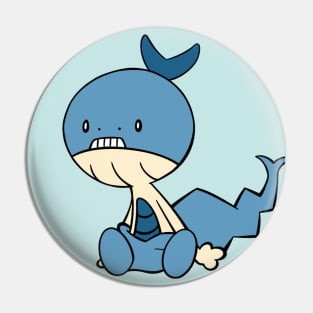 Lizard Crossbreed - Whale of a time Pin