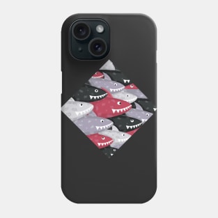 Interesting sharks Phone Case