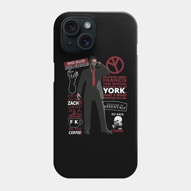 Deadly Premonition Phone Case by red-leaf