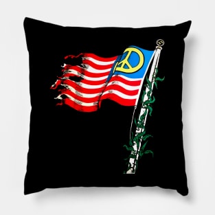 Flag of Peace Pillow