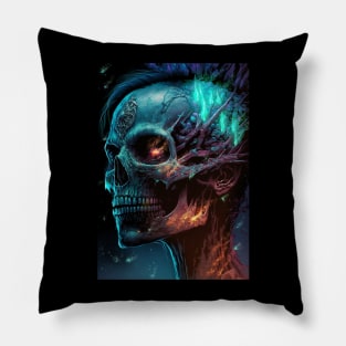 Death In Neon Pillow