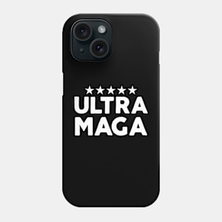 Red Proud Ultra Maga Merch Phone Case
