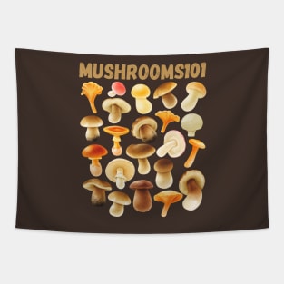 Mushrooms101 Tapestry