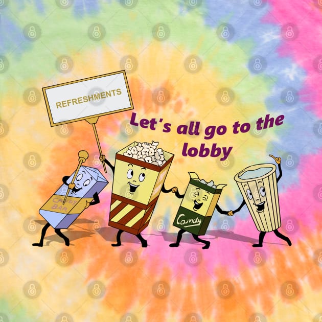 Let's all go to the lobby (dark letters) by CTBinDC