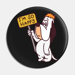 Sad Dog Pin