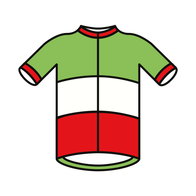 Italian Cycling Jersey by Radradrad