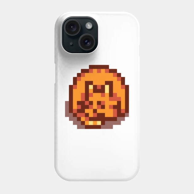 Stardew Valley Sleeping Cat (Curled Up) Phone Case by r9440