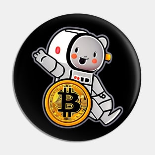 bebe astronaut Pin