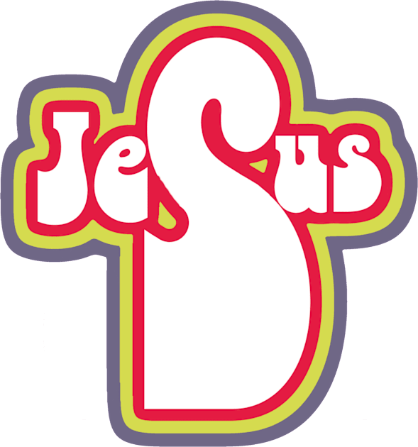 Jesus Cross Typography Kids T-Shirt by AlondraHanley