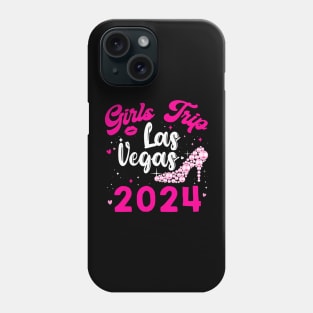 Las Vegas Girls Trip 2024 Cute Summer Vacation Party Match Phone Case