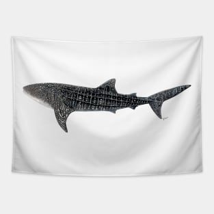 Whale shark Tapestry