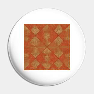 Patterns Since Established Vintage Art Abstract Pin