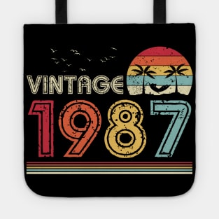 Vintage 1987 Limited Edition 34th Birthday Gift 34 Years Old Tote