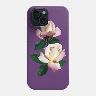 Roses - Pale Pink Rosebuds Variety Pristine Phone Case