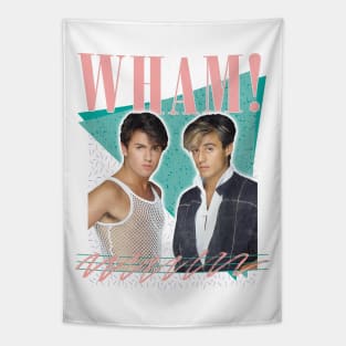 Wham! - Faded Vintage Aesthetic - Original Design Tapestry