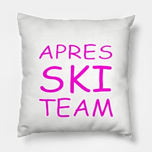 Apres Ski Team Pillow