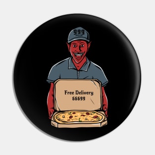 Pizza delivery man Pin