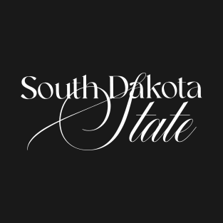 South Dakota state word design T-Shirt