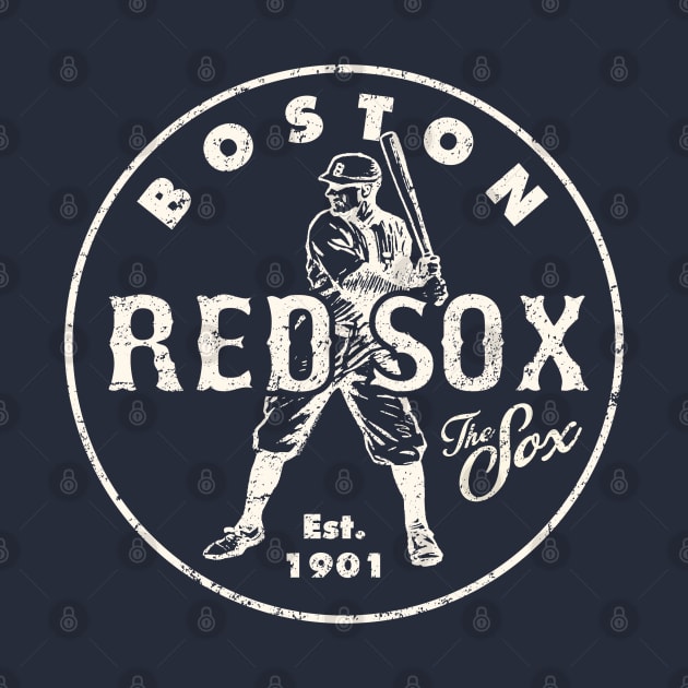 Vintage Boston Red Sox by Buck Tee by Buck Tee