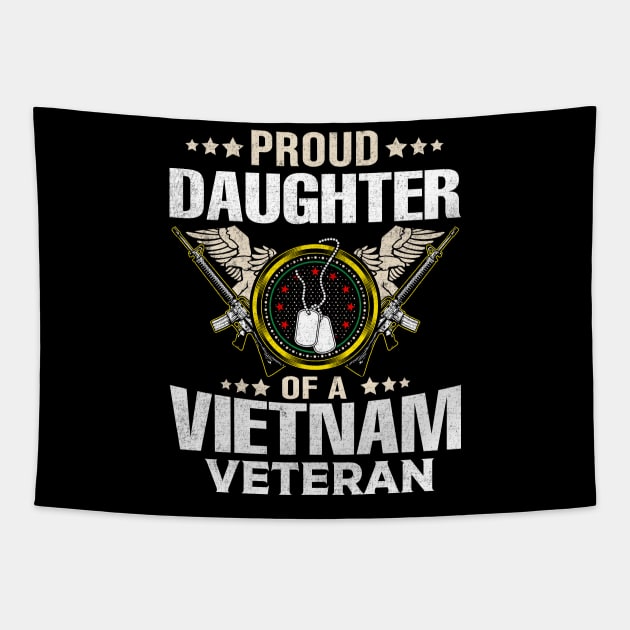 proud daughter of a vietnam veteran Tapestry by TheDesignDepot