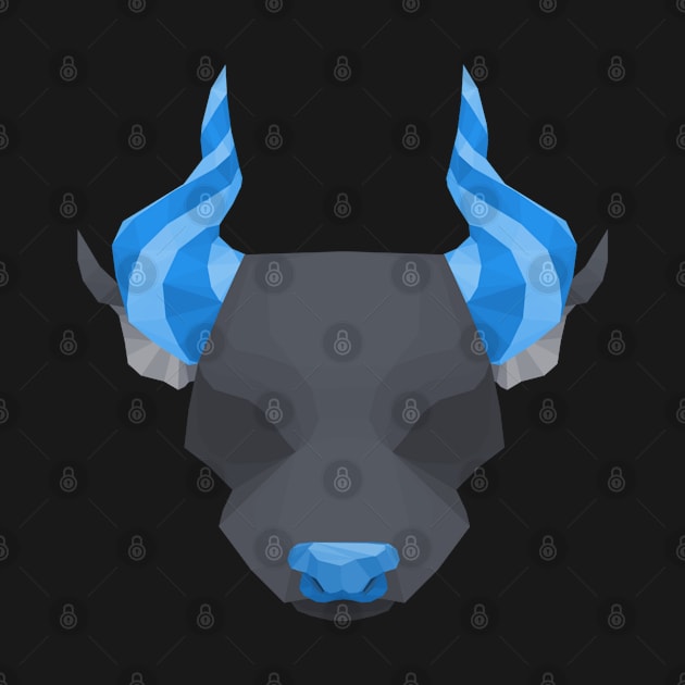 geometric bull by KamyShek89