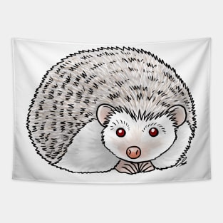 Small Mammals - Albino Hedgehog Tapestry