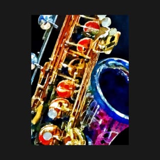 Music - Saxophone Closeup T-Shirt