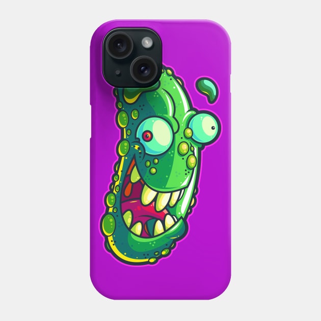 Pickled Pickle Phone Case by ArtisticDyslexia