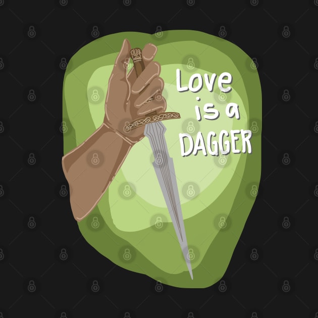 LOVE IS A DAGGER by ulricartistic