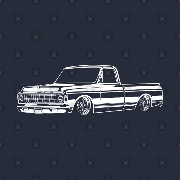 chevy c10 pickup truck by small alley co