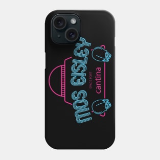 Cantina And Spaceport Neon Phone Case