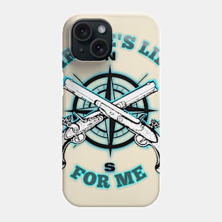 Pirate t-shirt designs Phone Case