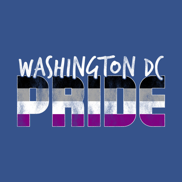 Disover Washington DC Pride Asexual Flag - Dc - T-Shirt