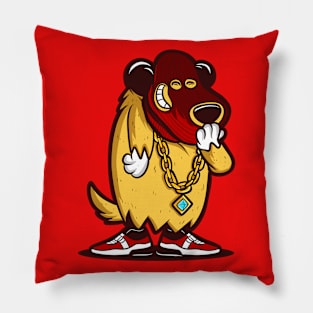 diamond dog laughs Pillow