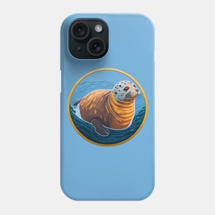 Harbor Seal Portrait Phone Case