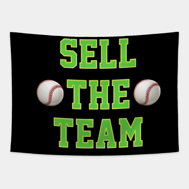 Sell the Team John Fisher Out Oaklands Athletics Tapestry by Dysfunctional Tee Shop